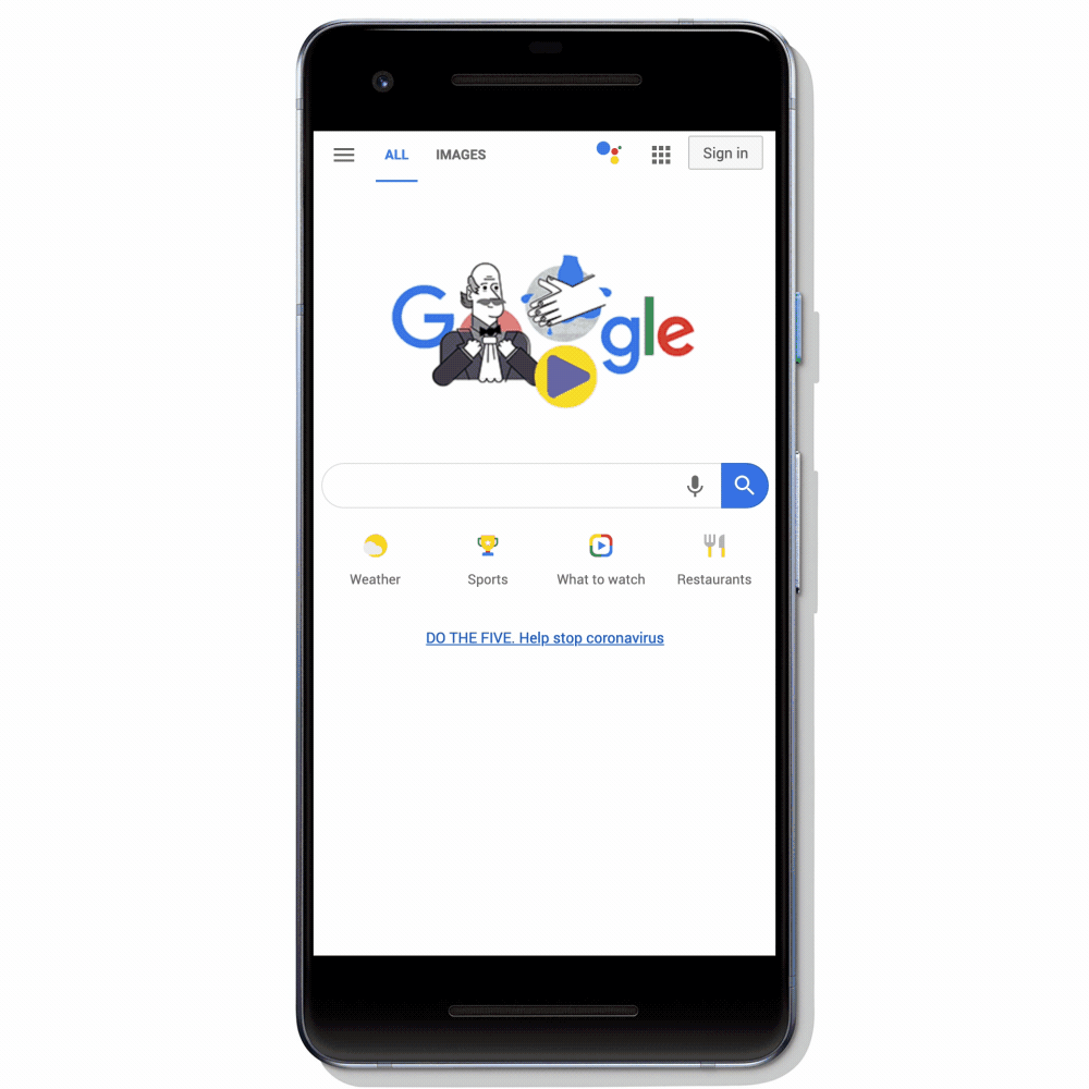 Annoying Covid-19 ad on youtube windows 10 home edition pixel_2_coronavirus_12X.gif