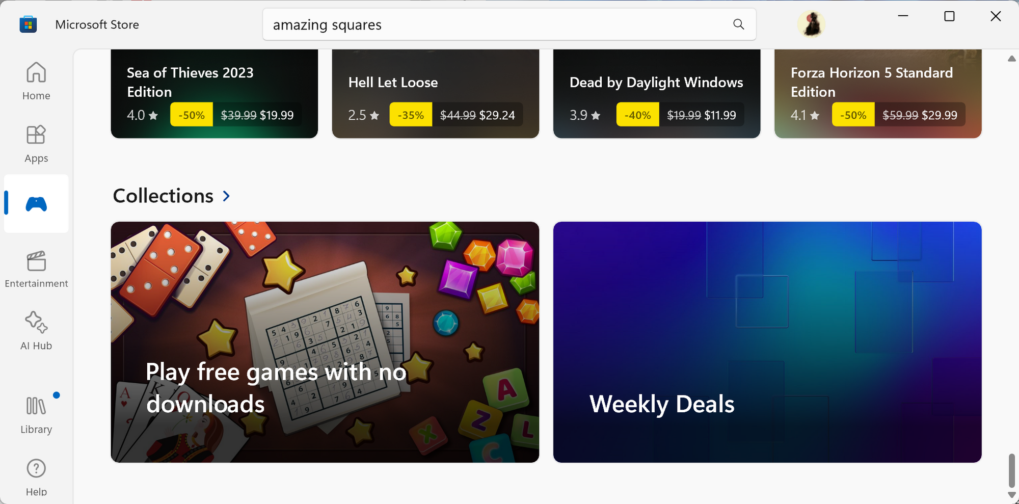 Microsoft adds games that you can play without download to the Microsoft Store play-free-games-with-no-downloads.png