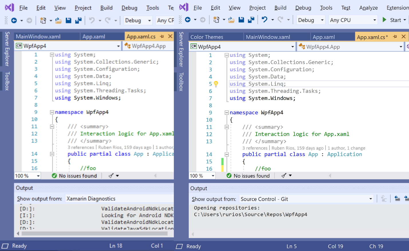 A better multi-monitor experience with Visual Studio 2019 pma.png