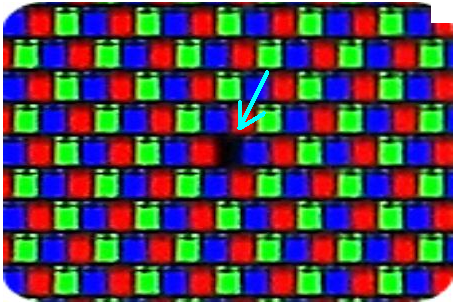 A fake dead pixel on my screen? Any fix? PnY1PEK.png