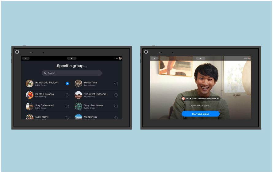 A New Way to Go Live on Facebook From Messenger Rooms Portal_Live_Colored.jpg