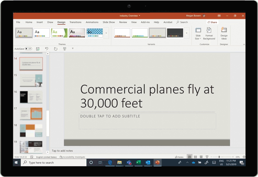 PowerPoint AI gets new Presenter Coach and Designer features PowerPoint-AI-gets-an-upgrade-2.gif