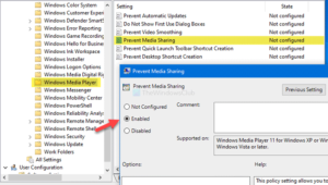 How to prevent users from sharing media via Windows Media Player prevent-media-sharing-windows-media-player-300x170.png
