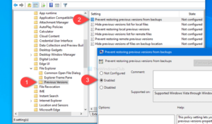 How to prevent restoring previous versions of files from backups in Windows 10 prevent-restoring-previous-versions-of-files-300x176.png