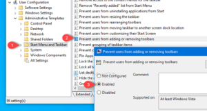 Prevent users from adding, removing, and adjusting Toolbars on Windows Taskbar prevent-users-adding-removing-adjusting-toolbars-300x162.png