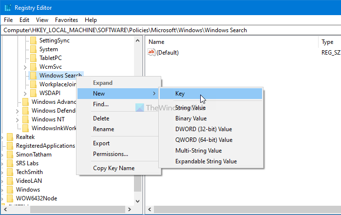 How to prevent users from indexing Specific Paths in Search Index on Windows 10 prevent-users-indexing-specific-paths-search-index.png