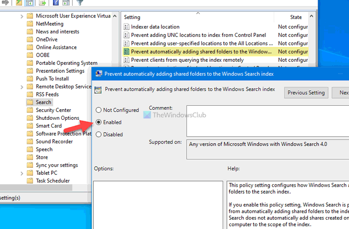 How to prevent Windows from automatically adding Shared Folders to Search Index prevent-windows-adding-shared-folders-search-index.png
