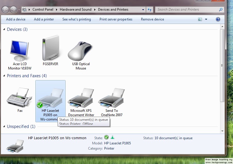 Networked Printers “Offline” Printer.jpg