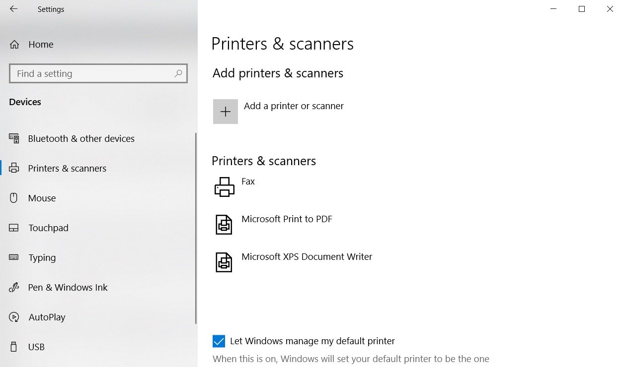 Tips to prepare your PC for Windows 10 October 2018 Update Printers-settings.jpg