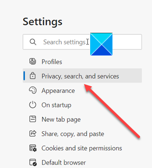 Enable or disable ‘Use a web service to help resolve navigation errors’ in Microsoft Edge privacy-search-services.png