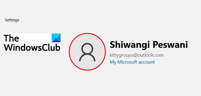 Fix Profile Picture not showing up in Windows Settings profile-picture-not-showing-on-settings.jpg