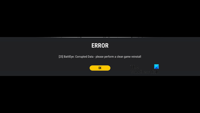 Fix PUBG error [25] BattlEye Corrupted Data PUBG-error-25-BattlEye-Corrupted-Data.png