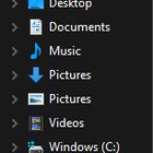 I have 2 pictures folders and no downloads folder. Q-3rzp3iQhjZmULCQVSqKNkxfPEEdraKV7qGeR11Vss.jpg