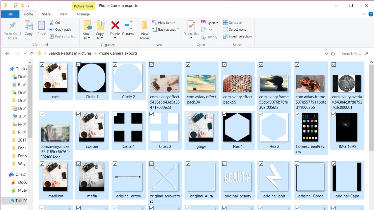 no option to delete images from phone once imported to PC. q2I7c.jpg