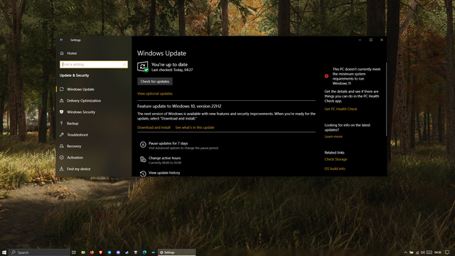 Just to let everyone know, the small searchbar feature did not come with 22H2 update. It... q8znnp5kfb9a1.png