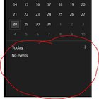 Can anyone tell me how to get rid of the events section from the calendar? No idea how I... QCIEDBoOFOBNYle2xAMYo89URukzSnVD8idEHnY3xPc.jpg
