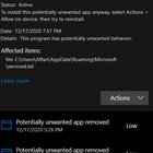 This threat keeps coming even though I removed it 5 times in 2 hours? Any solution? QNfaquWqqDhULAVtP9t-TobFrekABAKdaLUaHBqgKRA.jpg