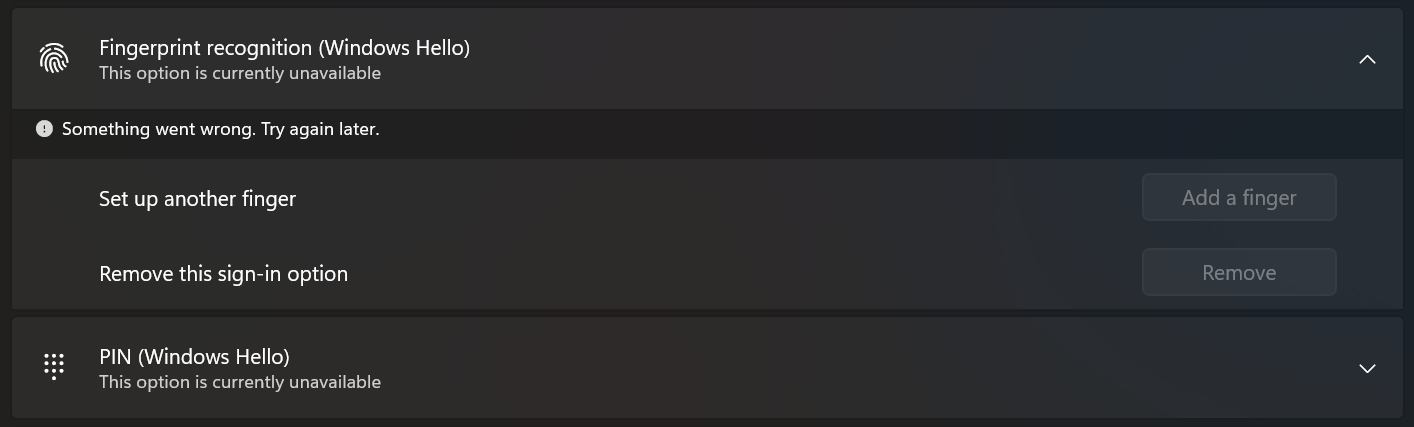 Fingerprint Recognition Currently Unavailable After reinstalling driver from manufacturer QsNLUpz%2bJeM0nIyNf%2fK9J7fUZ5ViMRwUJDSRkfvcPwOooehCIB3PRePLiUfeMr97EBSjiNas8HwFscegBfBckNHwk%3d.png