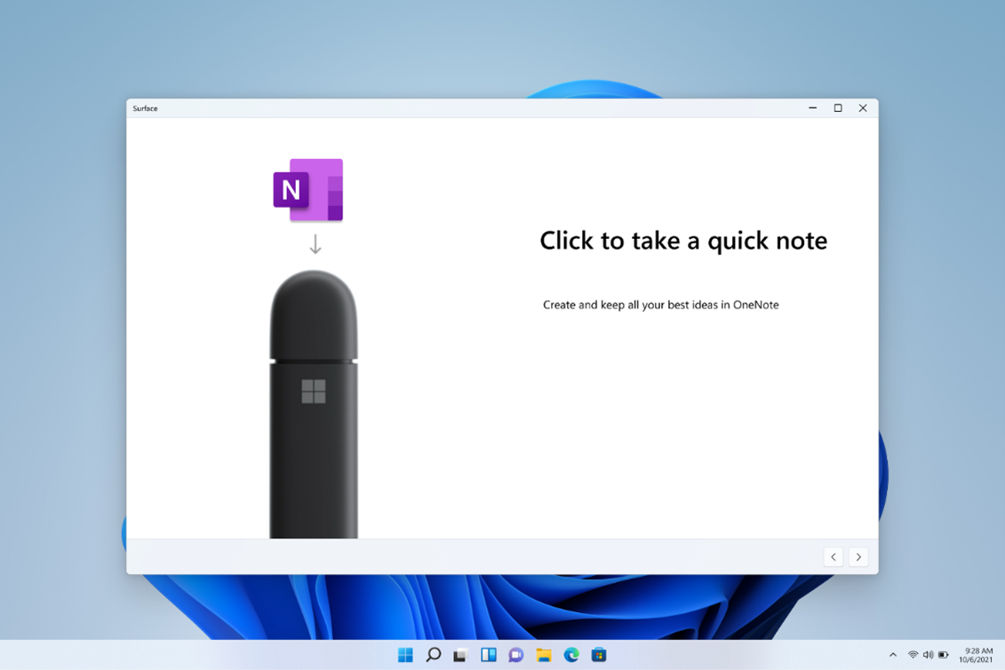 I would like make notes in one note with a pen can i do this wiothout a touchscreen? Quick-Notes_1.png