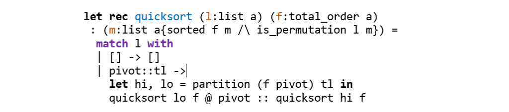 Project Everest: Greater heights in internet communication security Quicksort-1024x227.png
