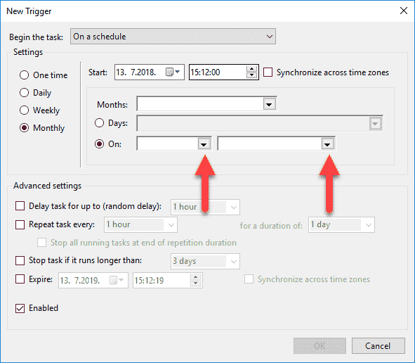 Can't define monthly trigger in task scheduler qzlr0oL.png