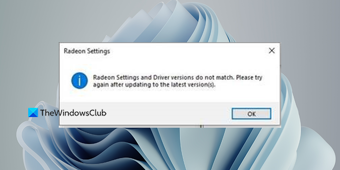 Radeon Settings and Driver versions do not match Radeon-Settings-do-not-match.png