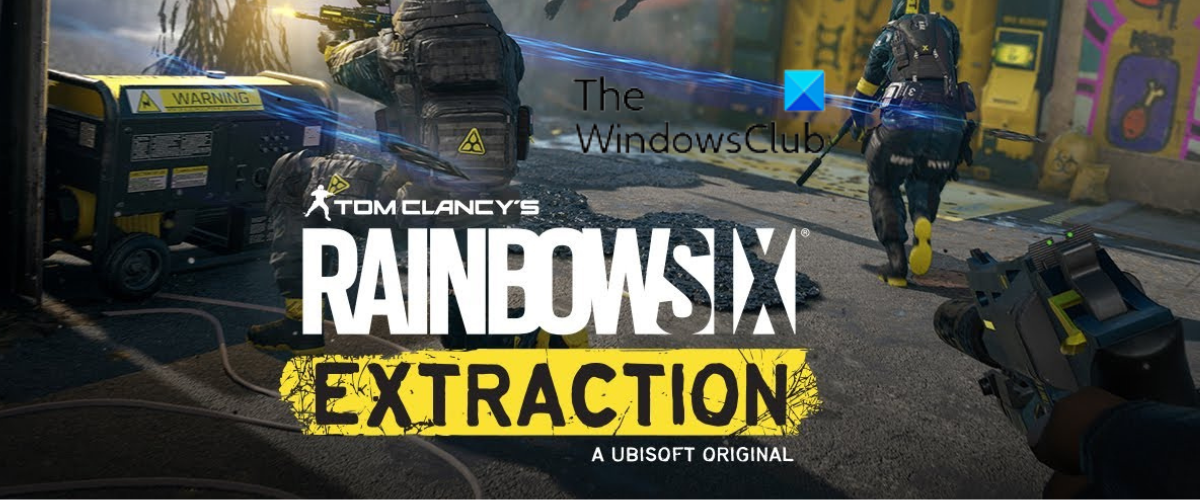 Rainbow Six Extraction not Launching or Working on PC Rainbow-Six-Extraction-not-Launching.png