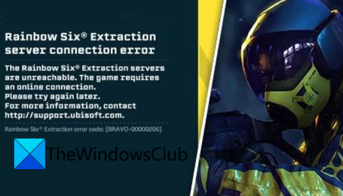 Rainbow Six Extraction server connection error code BRAVO-00000206 Rainbow-Six-Extraction-server-connection-error.png