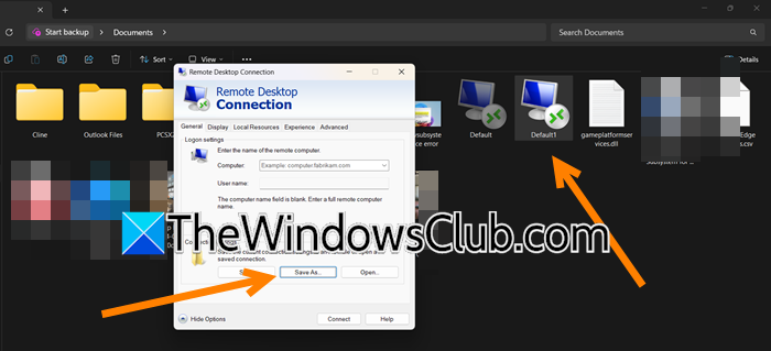 Screen brightness drops when using Remote Desktop in Windows 11 rdp-file.png