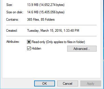 Admin User disappeared with desktop files when selecting hidden files read-only-hidden.jpg
