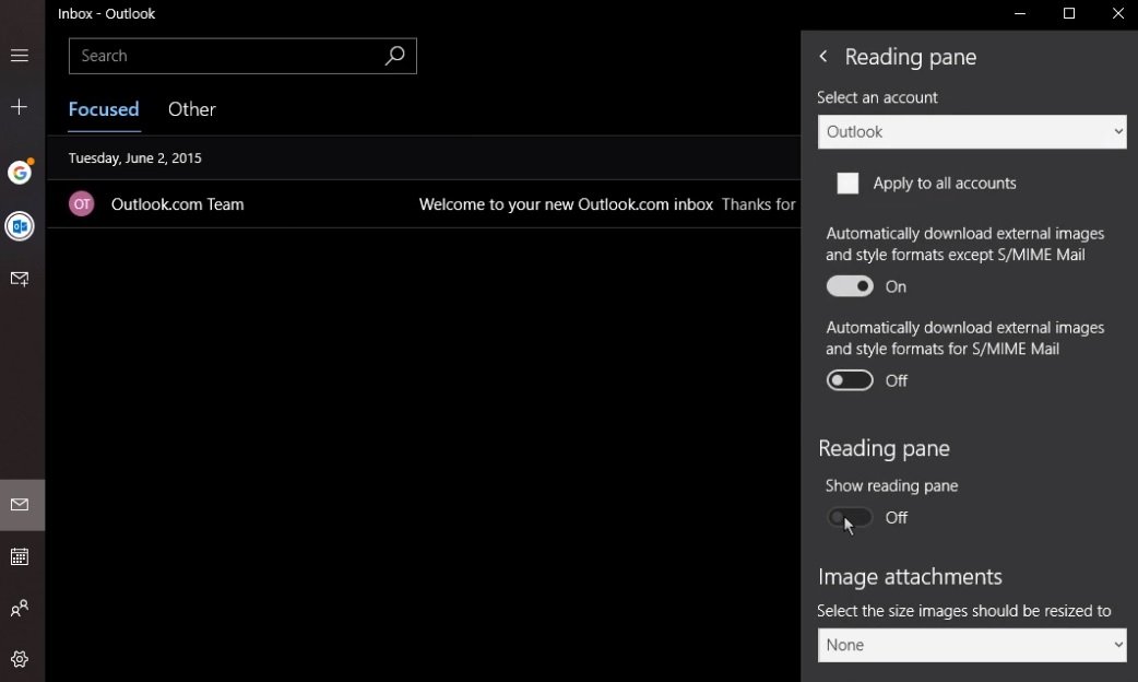You can soon enable and disable reading pane in the Windows 10 Mail app Reading-pane-in-Mail-app.jpg