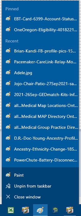 MSN CALENDER SUDDENLY WONT OPEN ON TWO COMPUTERS. NO RECENT PROGRAM CHANGES WERE MADE -recent-files-open-list-per-program-windows10-recent-program-opened-file-list-tempfile-18dec2021.jpg