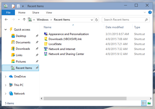 how to set Windows 11 to permanently display folder contents for general items ? recent-places-pinned-to-quick-access-600x423.png