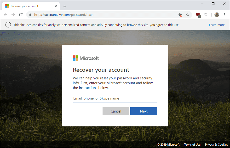 How to reset Windows 10 account passwords recover-microsoft-account.png