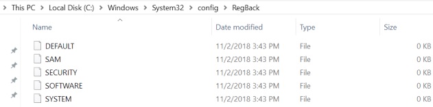 Microsoft makes changes to automatic Registry backup in Windows 10 RegBack.jpg