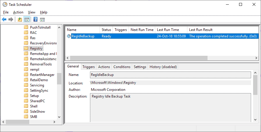 Windows 10 bug prevents Registry backup creation registry-backup-bug.png