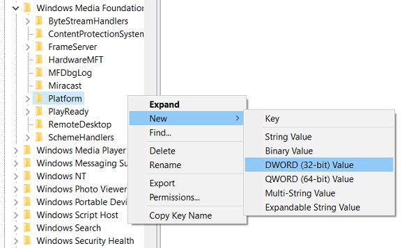 Can’t start your camera, Error 0xa00f4246 on Windows 10 registry-editor-tweak.png