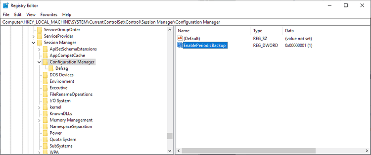 Microsoft explains the lack of Registry backups in Windows 10 registry-enable-backup.png
