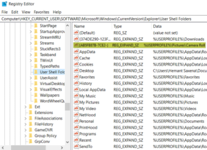 Save pictures taken with Windows 10 Camera in the Camera roll folder registry-entry-300x217.png