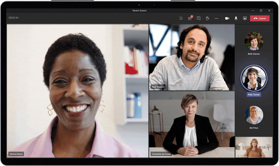 New Microsoft Teams features that make virtual interactions natural Reimagining-1.gif