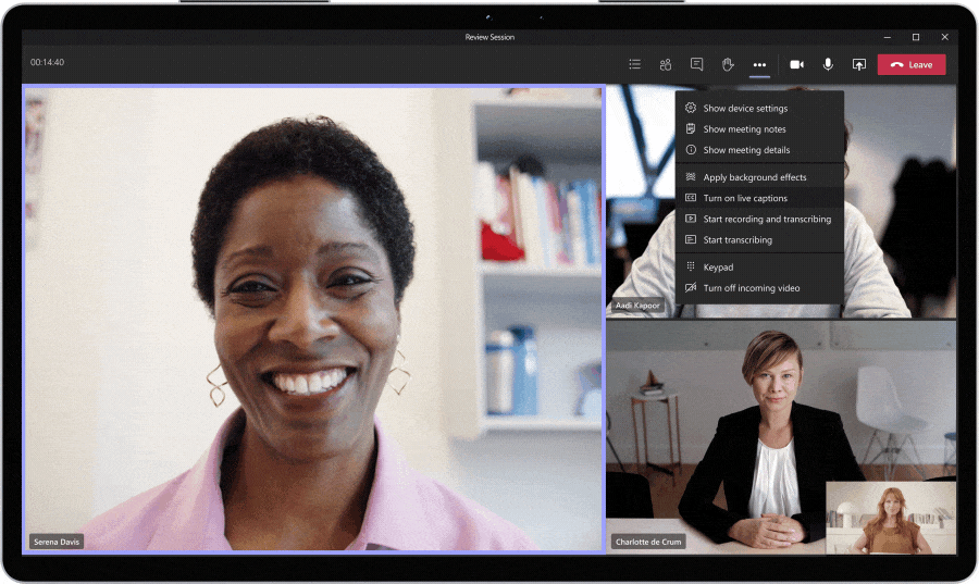 New Microsoft Teams features that make virtual interactions natural Reimagining-6.gif