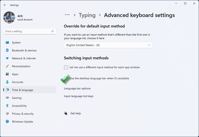 How to remove Language Switcher Icon from Taskbar in Windows 11 remove-Language-Switcher-Icon-from-Taskbar-11.jpg