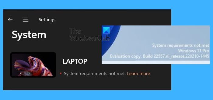 How to remove System Requirements Not Met notification on Windows 11 Remove-System-Requirements-Not-Met-notification-on-Windows-11.jpg