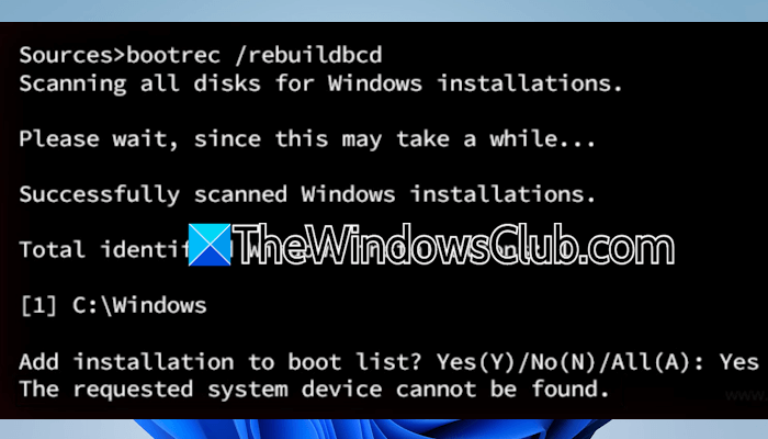 The requested system device cannot be found in Windows 11 requested-system-device-cannot-be-found.png