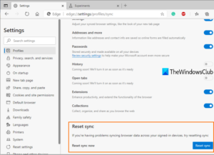 How to enable or disable Reset Sync in Microsoft Edge browser reset-sync-in-microsoft-edge-300x217.png