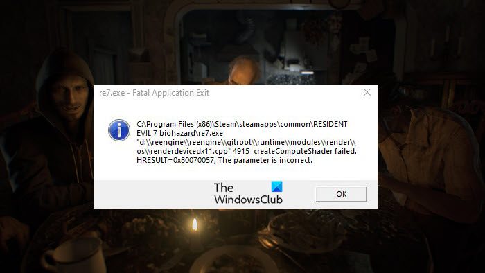 Resident Evil 7 Fatal Application Exit [Solution] resident-evil-7-fatal-error.jpg