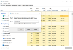 Windows Taskbar icons or buttons not working Restart-Explorer-Program-Windows-300x207.png