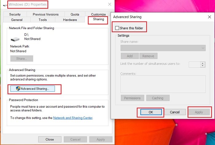 How to stop Sharing a Folder in Windows 10 restrict-file-sharing-1.jpg