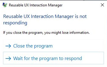 Microsoft shows Windows 11 upgrade pop-up on Windows 10, but it stops responding Reusable-UX-Interaction-Manager-is-not-working.jpg