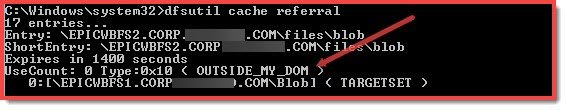 DFS Referral Cache Is Invalid and Not Automatically Refreshing RF5gSppFhv4umo6qmnep2gaexuKRFLbtfjNJqRy8LKcceo%2f1RUXQFnwJAxKDat9rSiTVqpG18WscLOW6HWN%2fA7N4U%3d.jpg